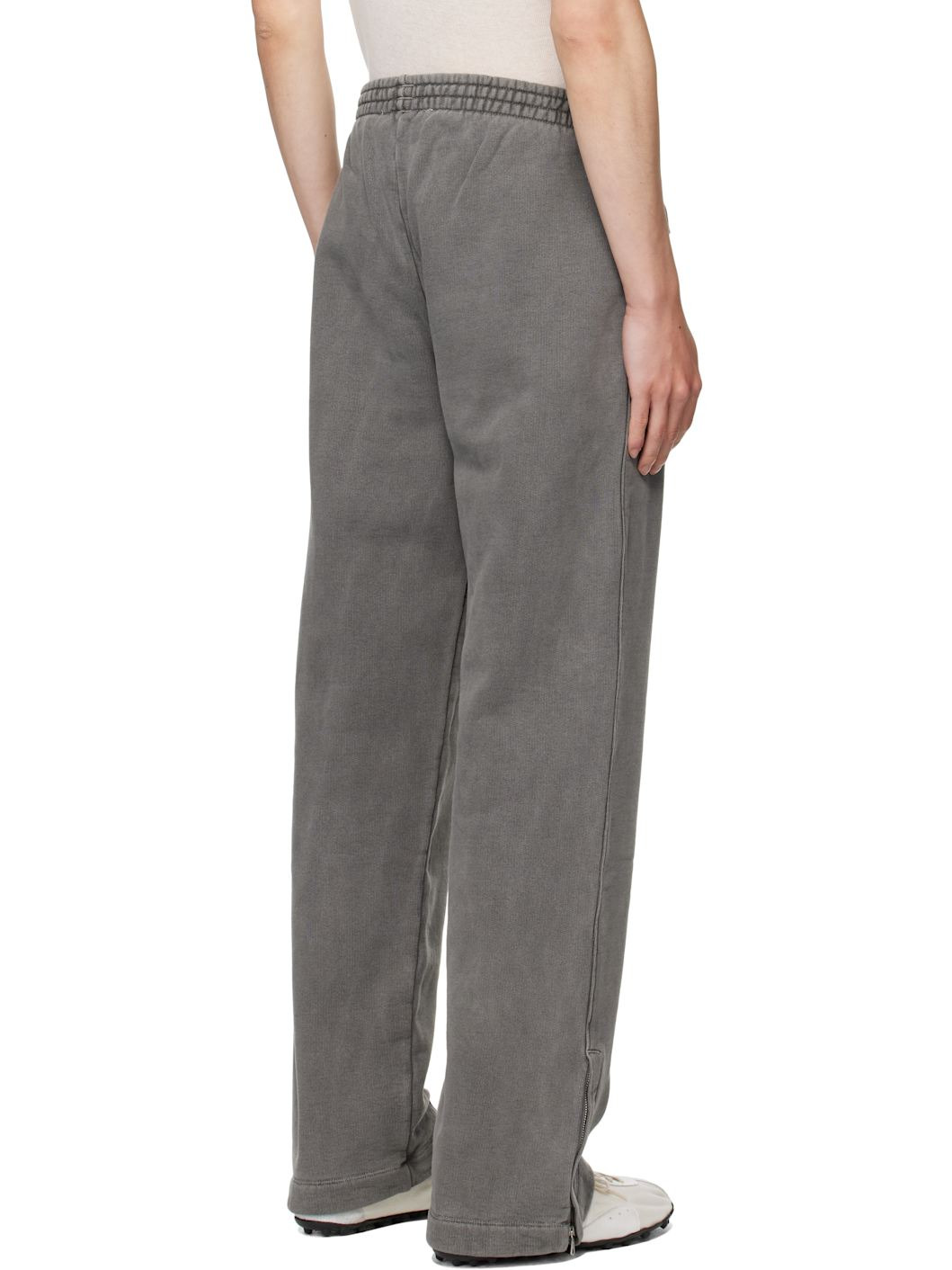 Gray Track Sweatpants - 3
