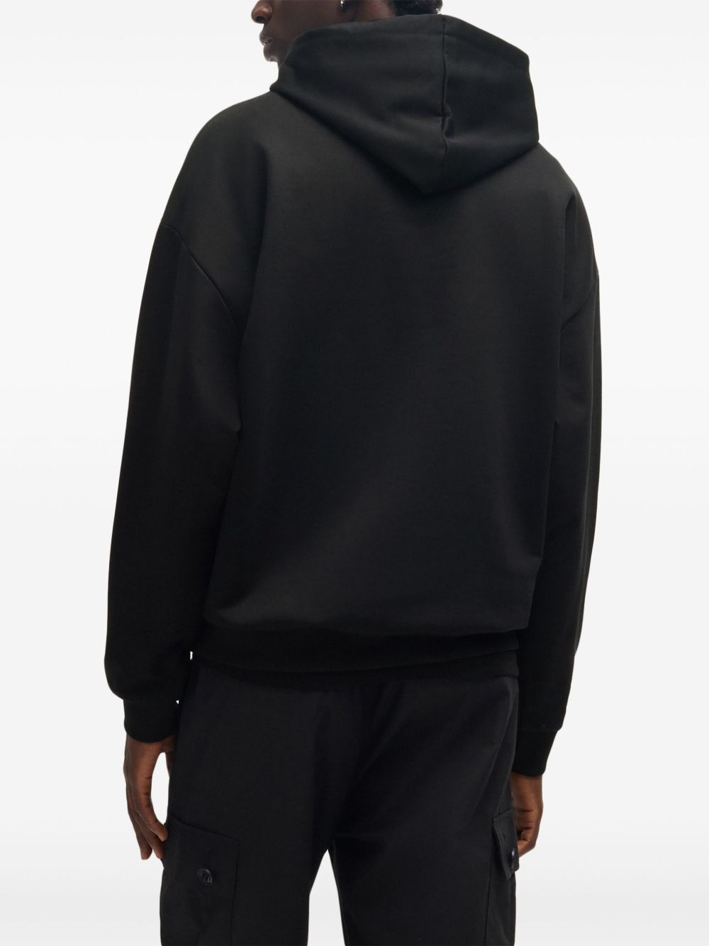 logo-print hoodie - 4