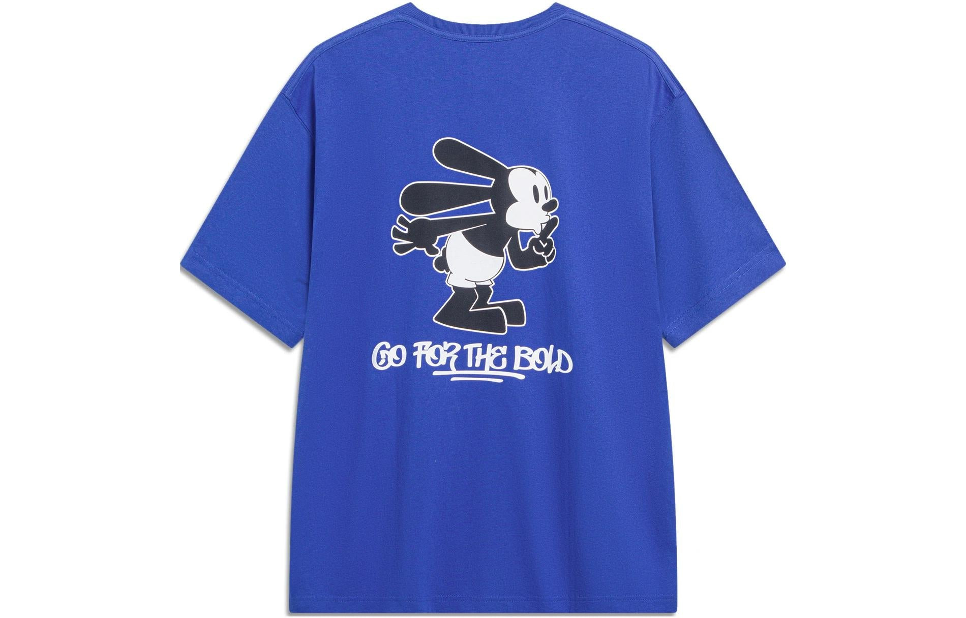 Li-Ning x Disney Oswald Graphic T-shirt 'Blue White' AHST313-3 - 2