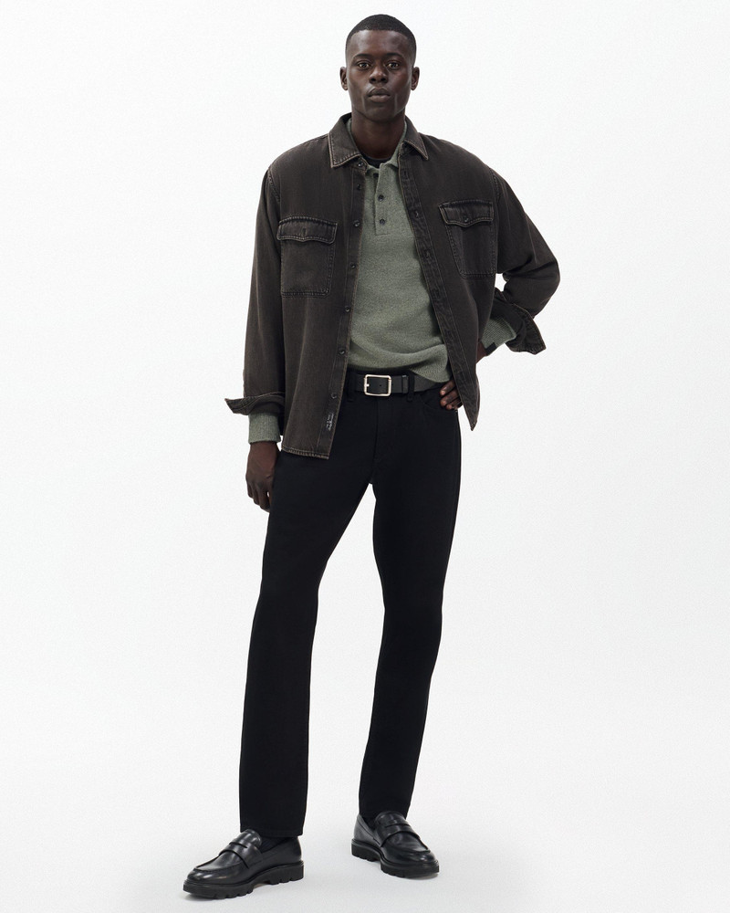 rag & bone Declan Cashmere Polo Sweater outlook