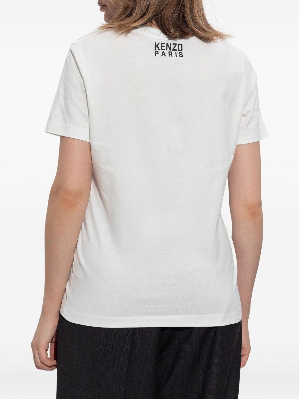 tiger-print cotton T-shirt - 4