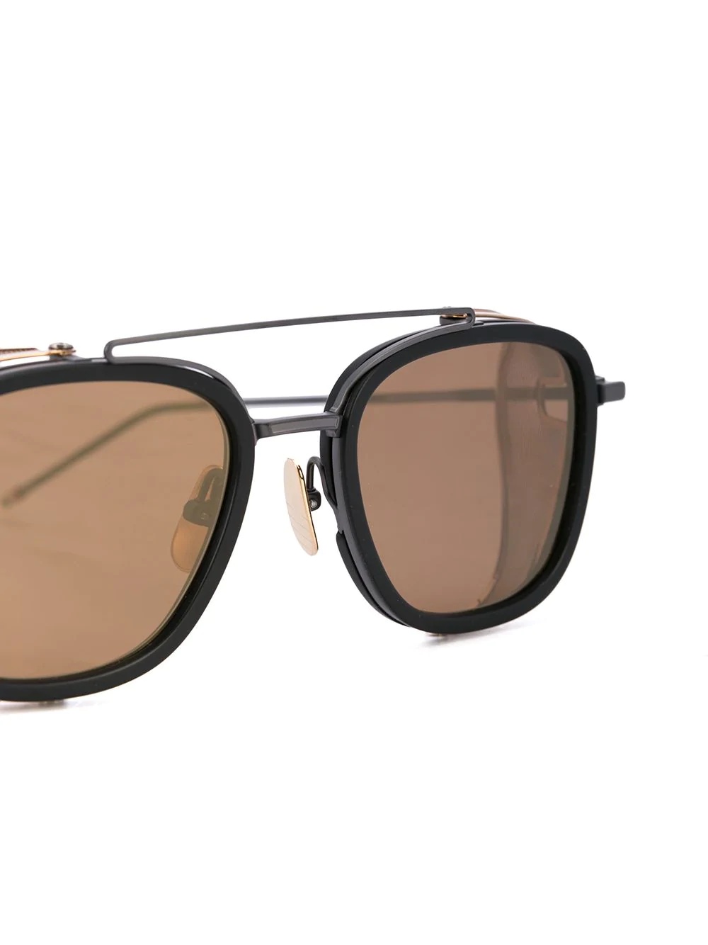 double-bridge square sunglasses - 3