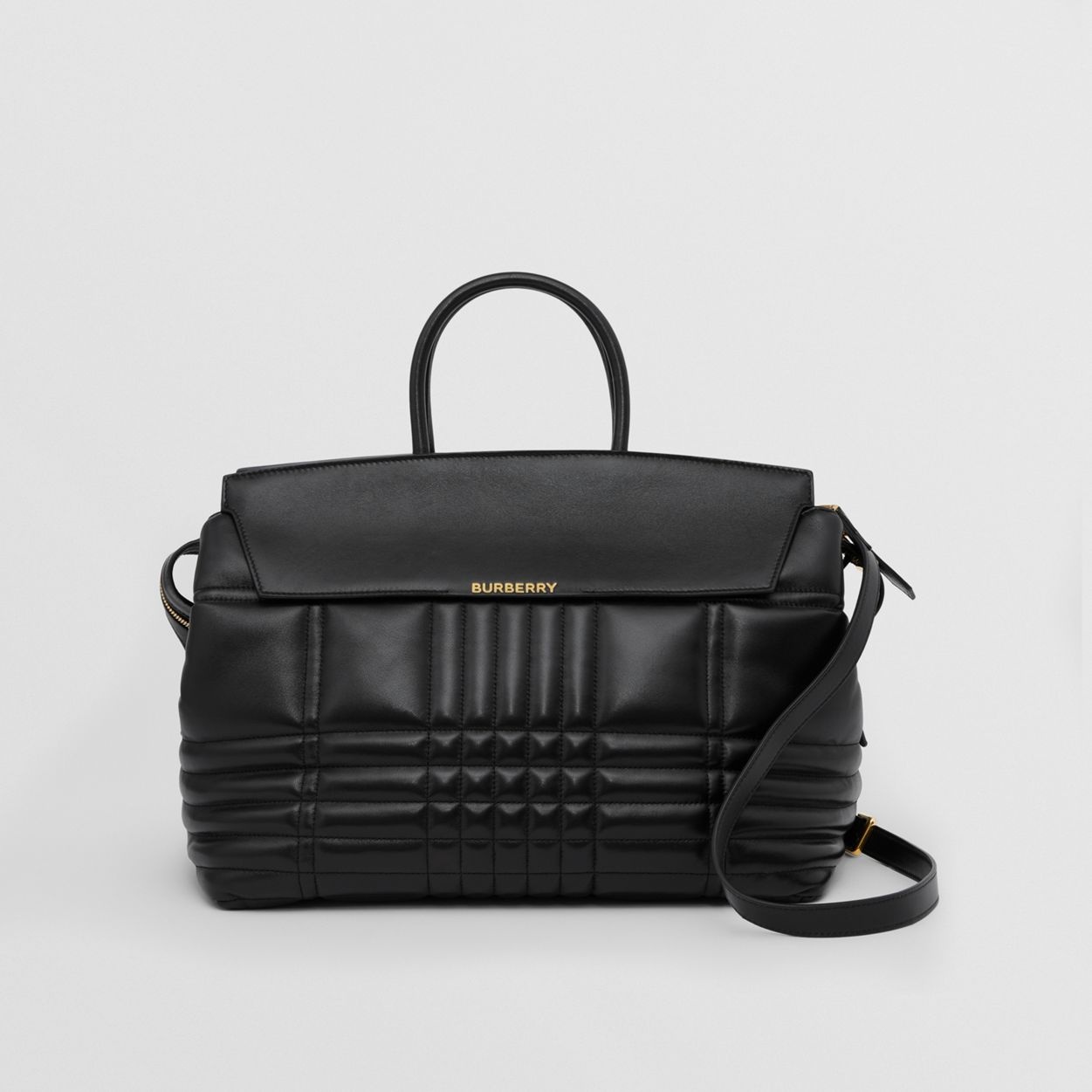 Quilted Leather Large Catherine Bag - 1