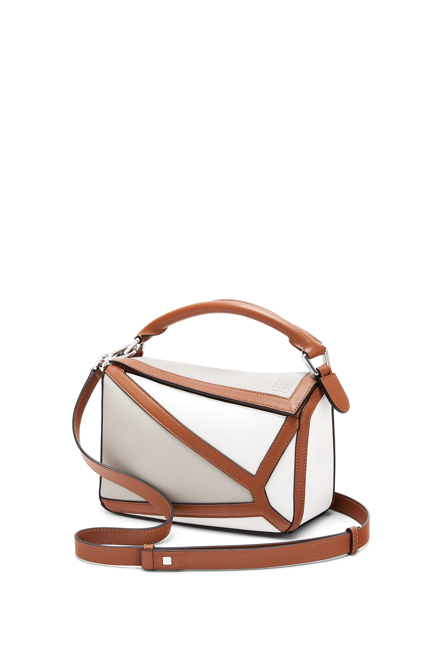 Small Puzzle Graphic bag in classic calfskin - 2