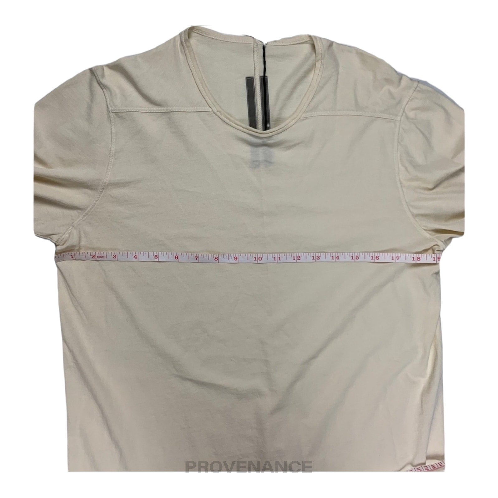 Rick Owens DRKSHDW Long Level Tee - Milk - 6