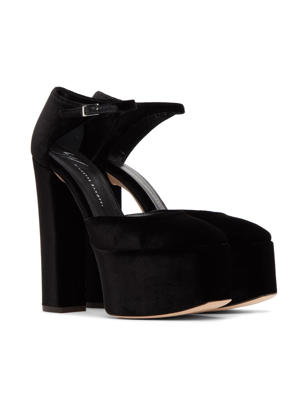 Black Bebe Heeled Sandals - 4
