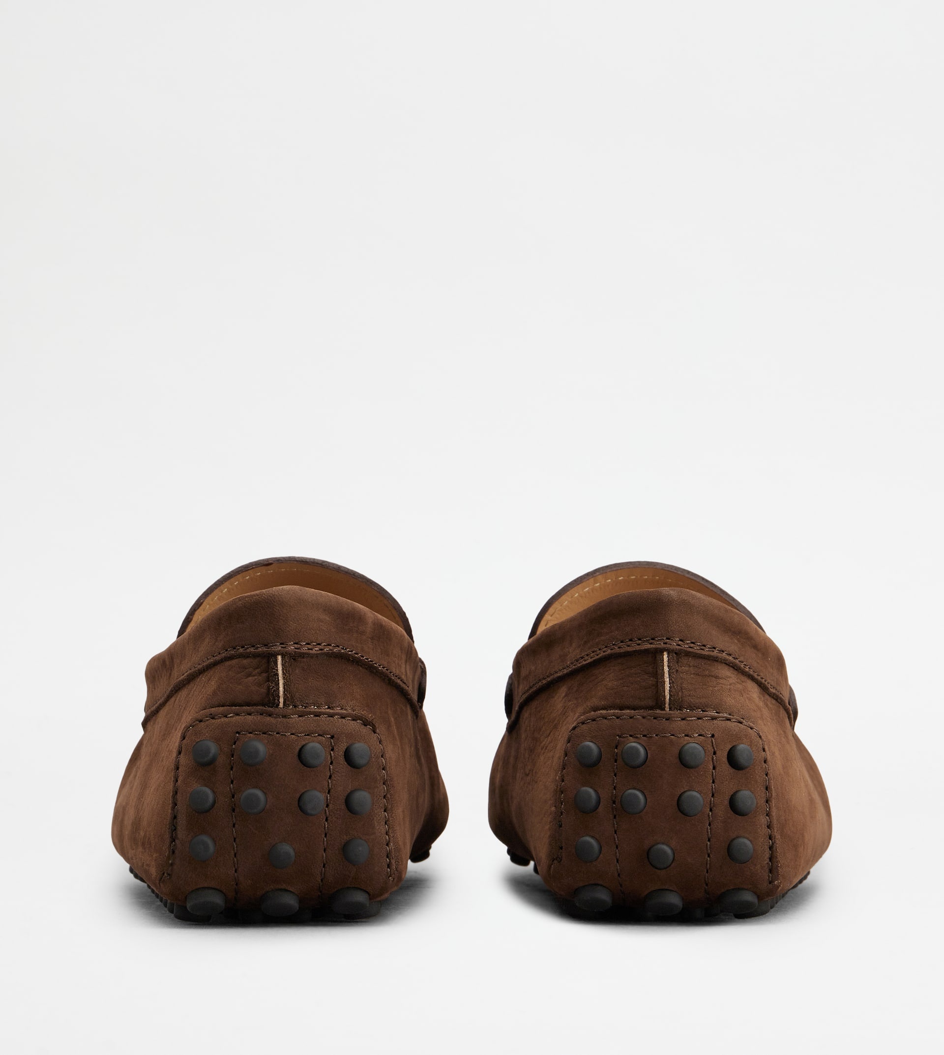 GOMMINO DRIVING SHOES IN NUBUCK - BROWN - 2