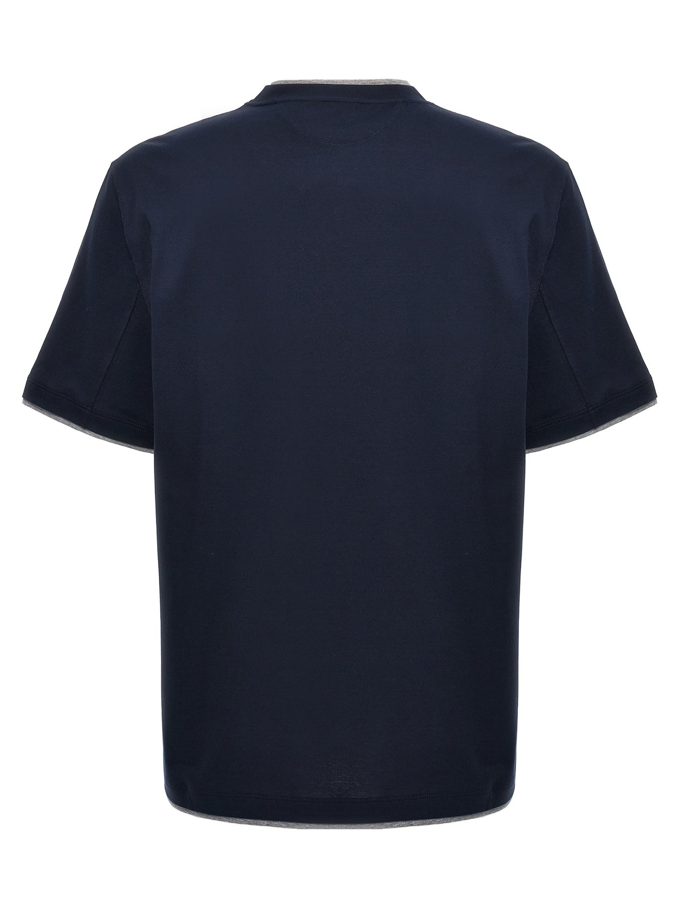 Double Layer T-Shirt Blue - 2