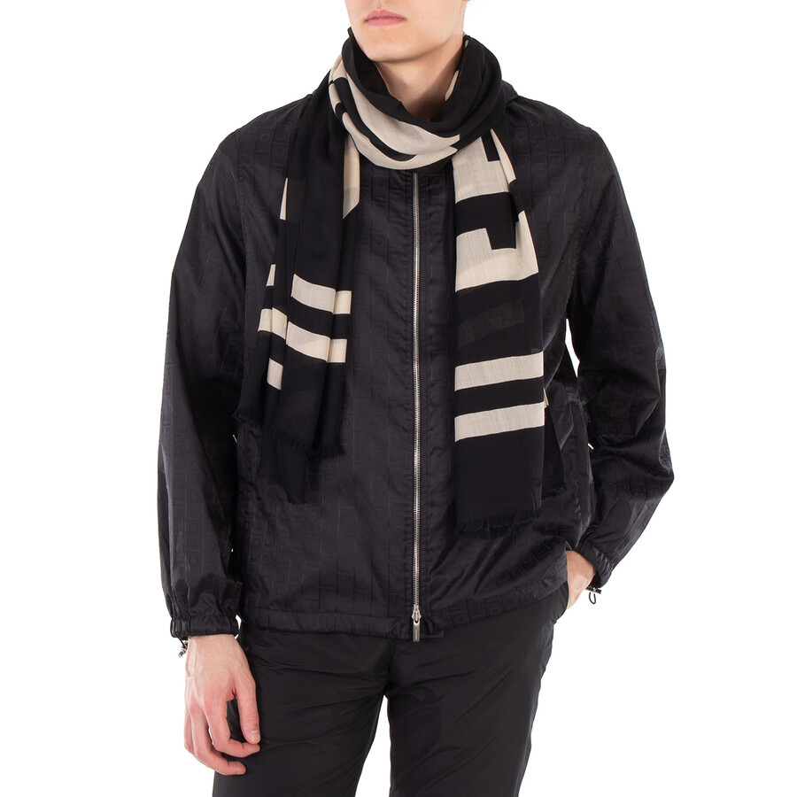 Ferragamo Loghi Maxi-Logo Stole - 3