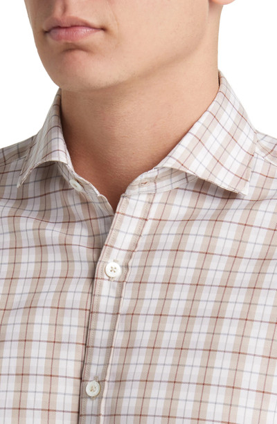 Canali Plaid Button-Up Shirt outlook