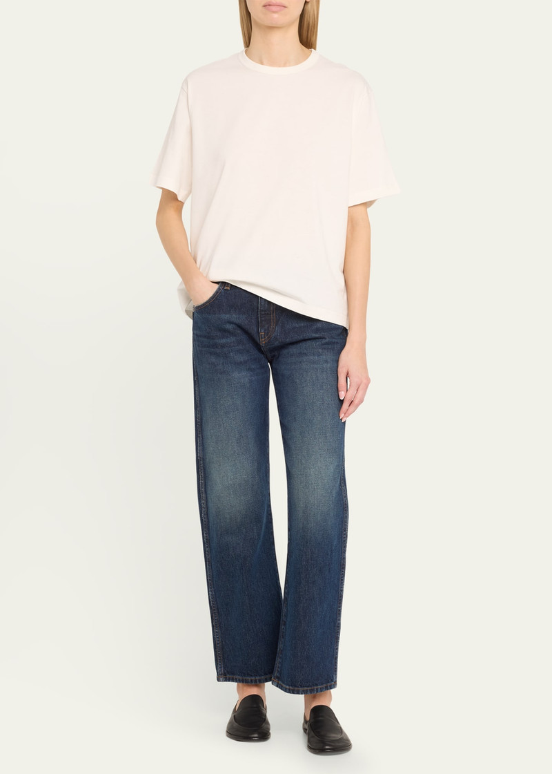 Studio Nicholson Short-Sleeve Jersey T-Shirt outlook
