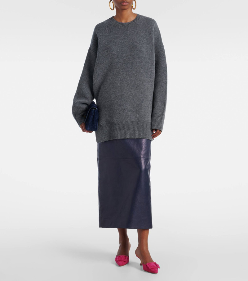 Manolo Blahnik Maysale suede mules outlook