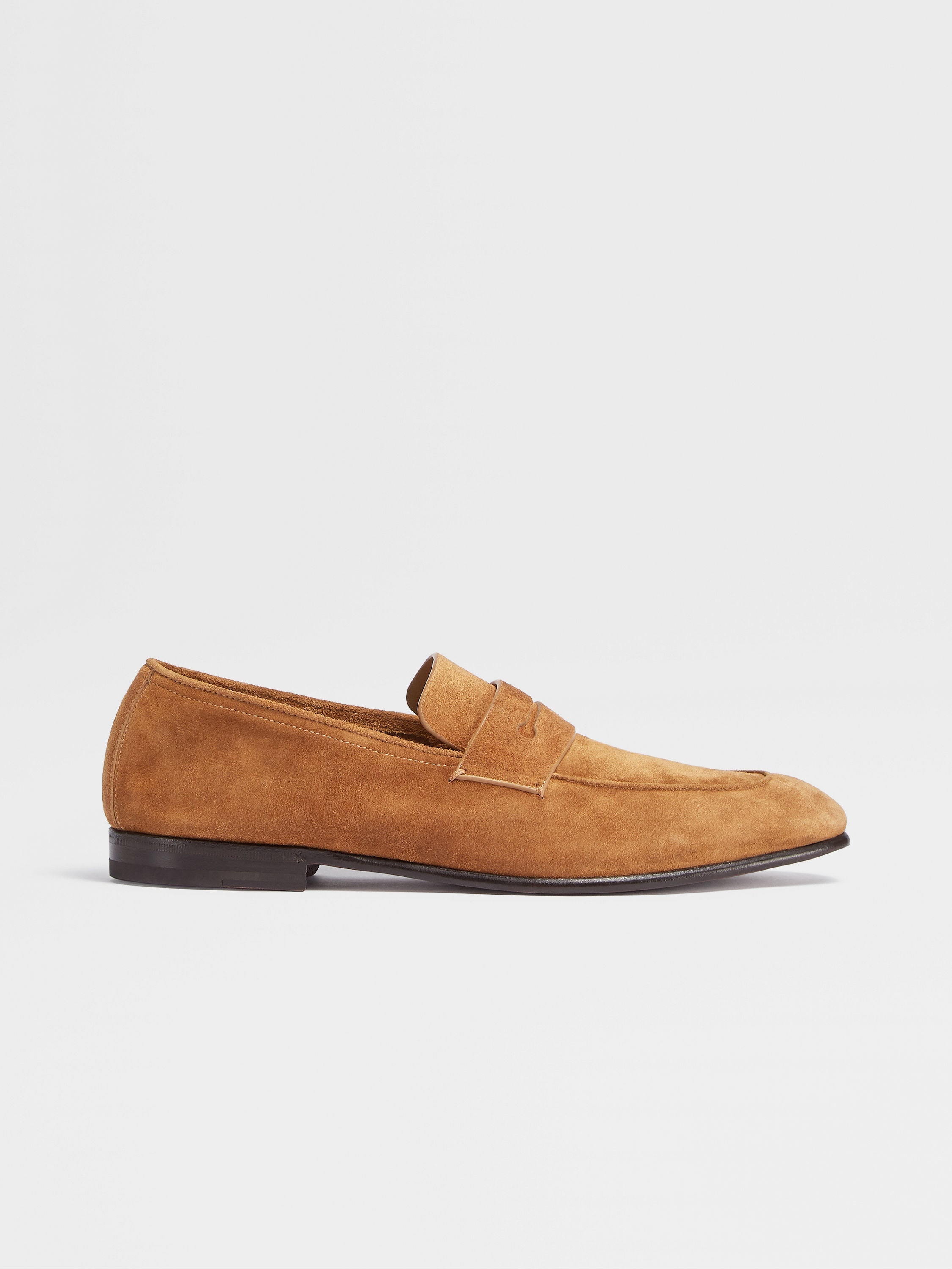 OCHRE SUEDE L'ASOLA LOAFERS - 1