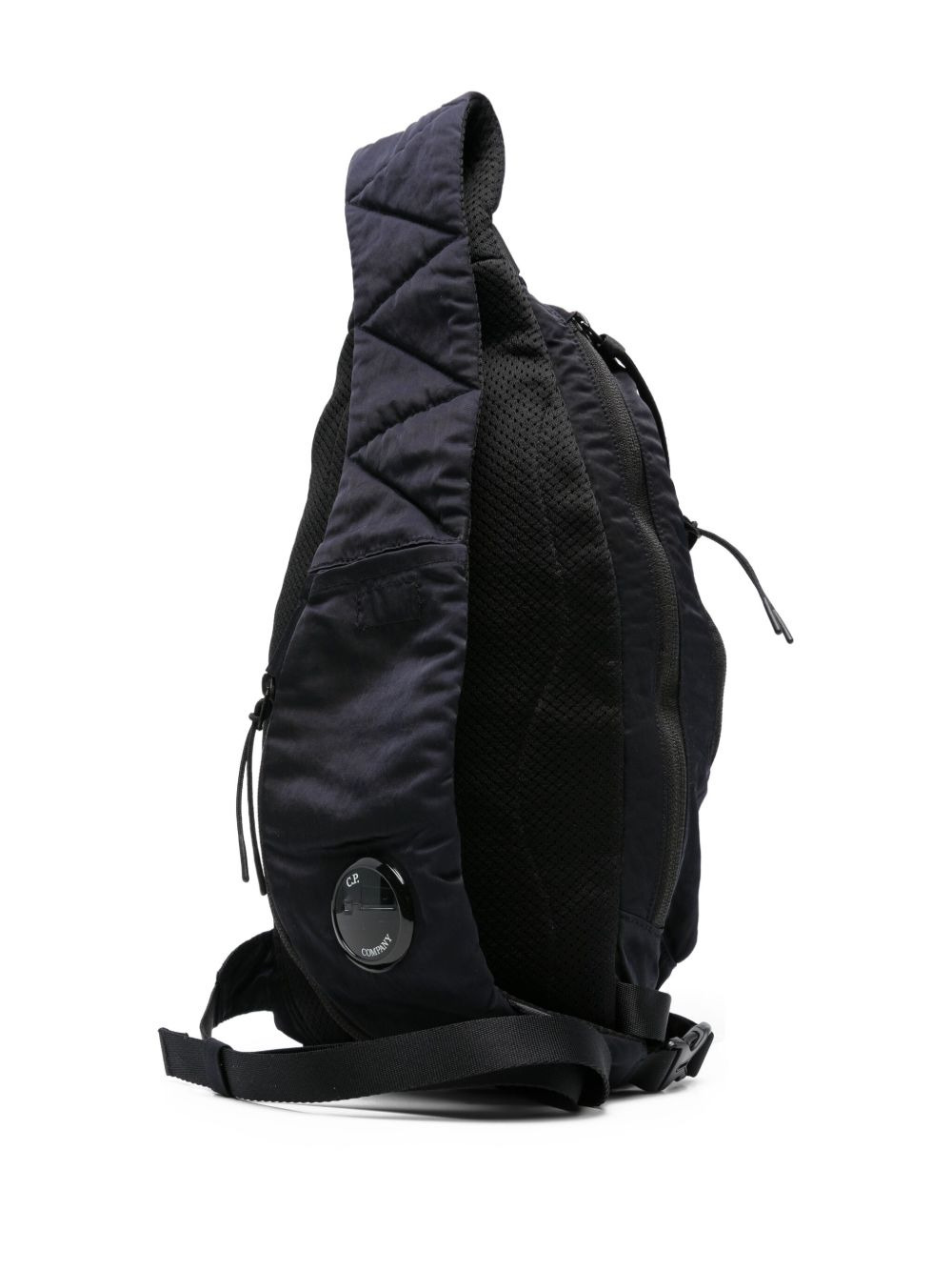 drawstring-fastening crossbody backpack - 3