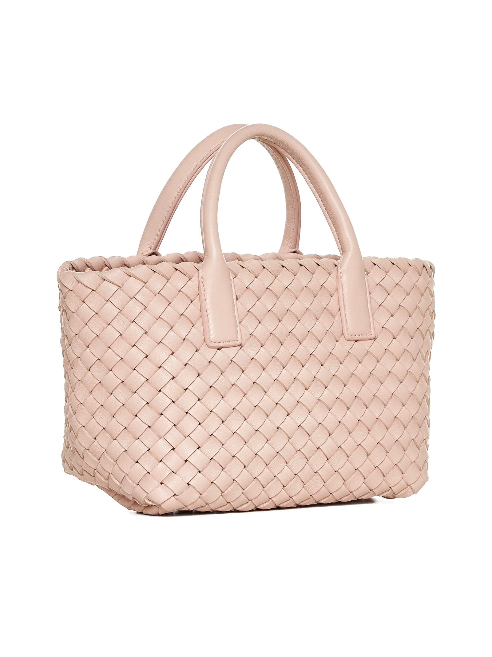 Bottega Veneta Women Cabat Intreccio Leather Mini Bag - 2