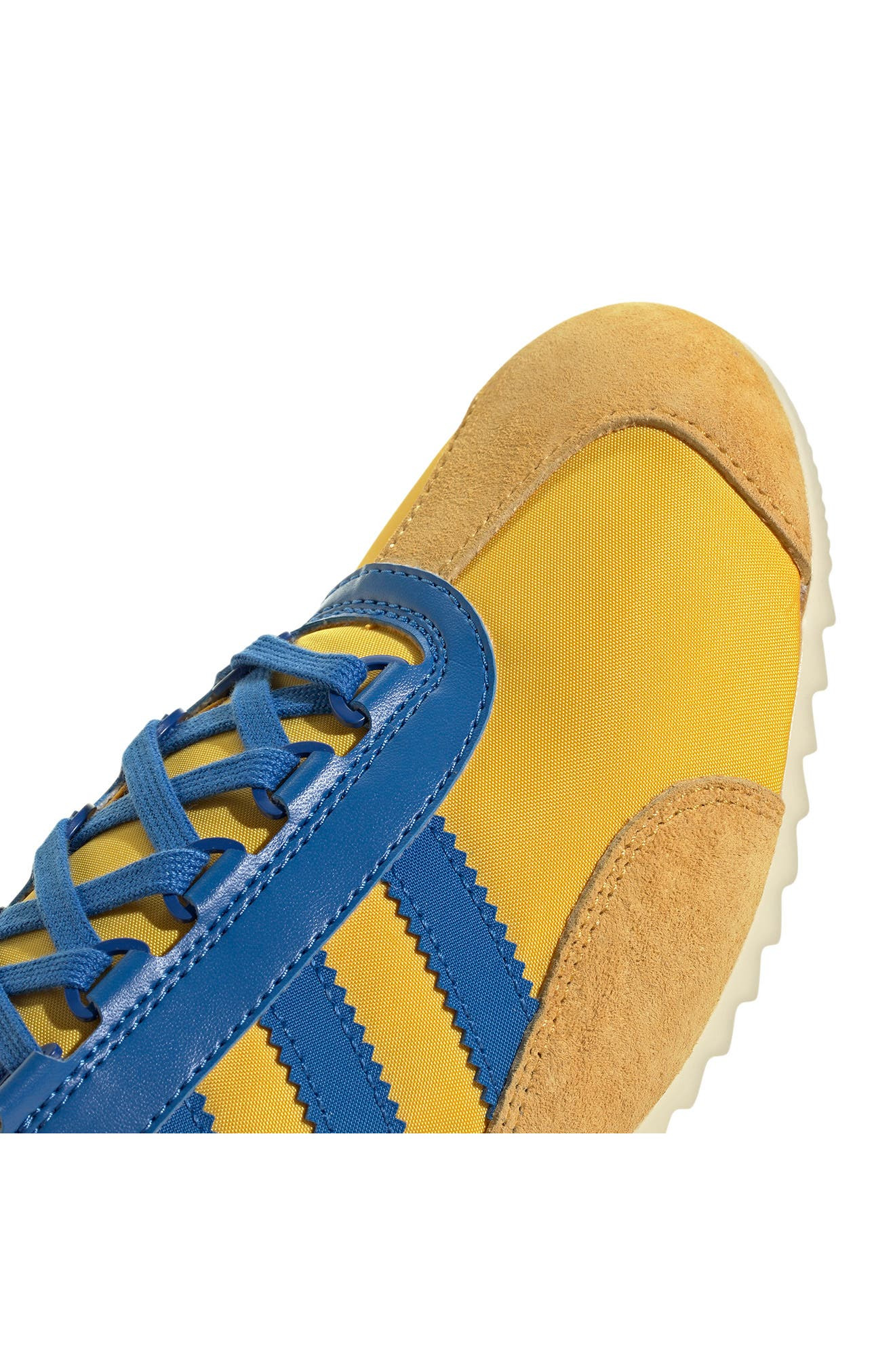 adidas Gender Inclusive SL 72 Sneaker in Gold/Bright Royal/Royal Blue at Nordstrom - 8