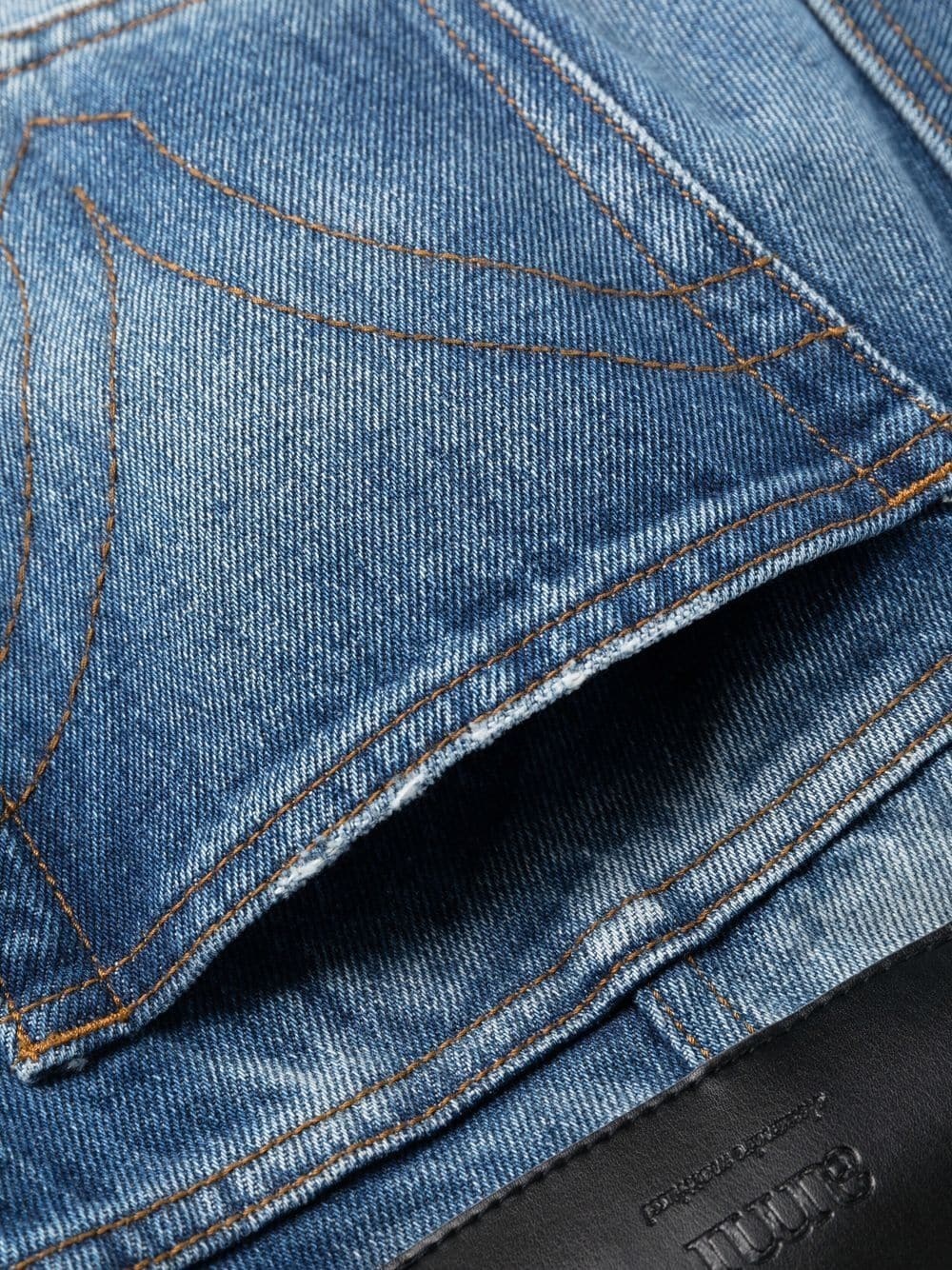 mid-rise slim-fit jeans - 7