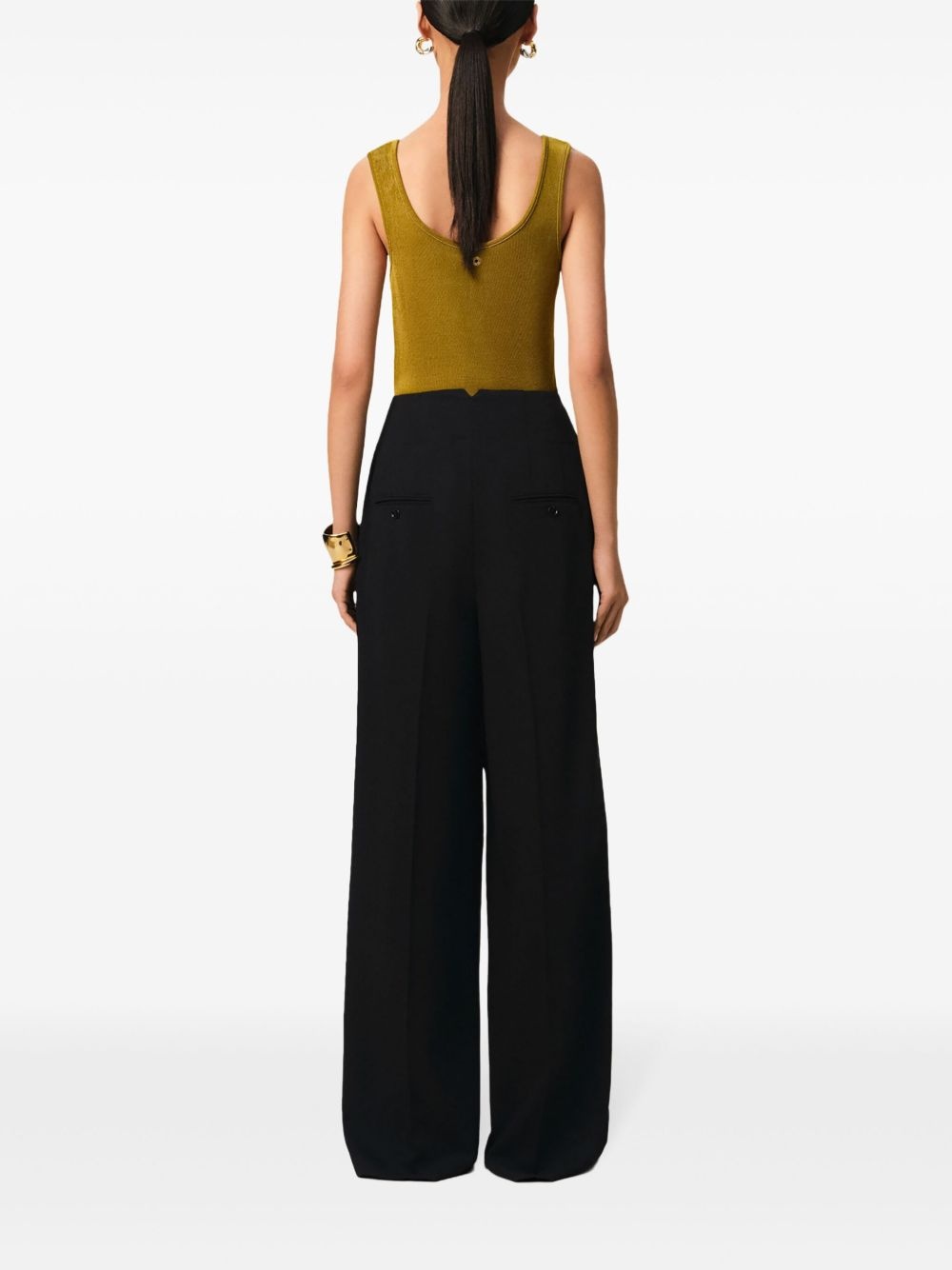 wide-leg trousers - 4