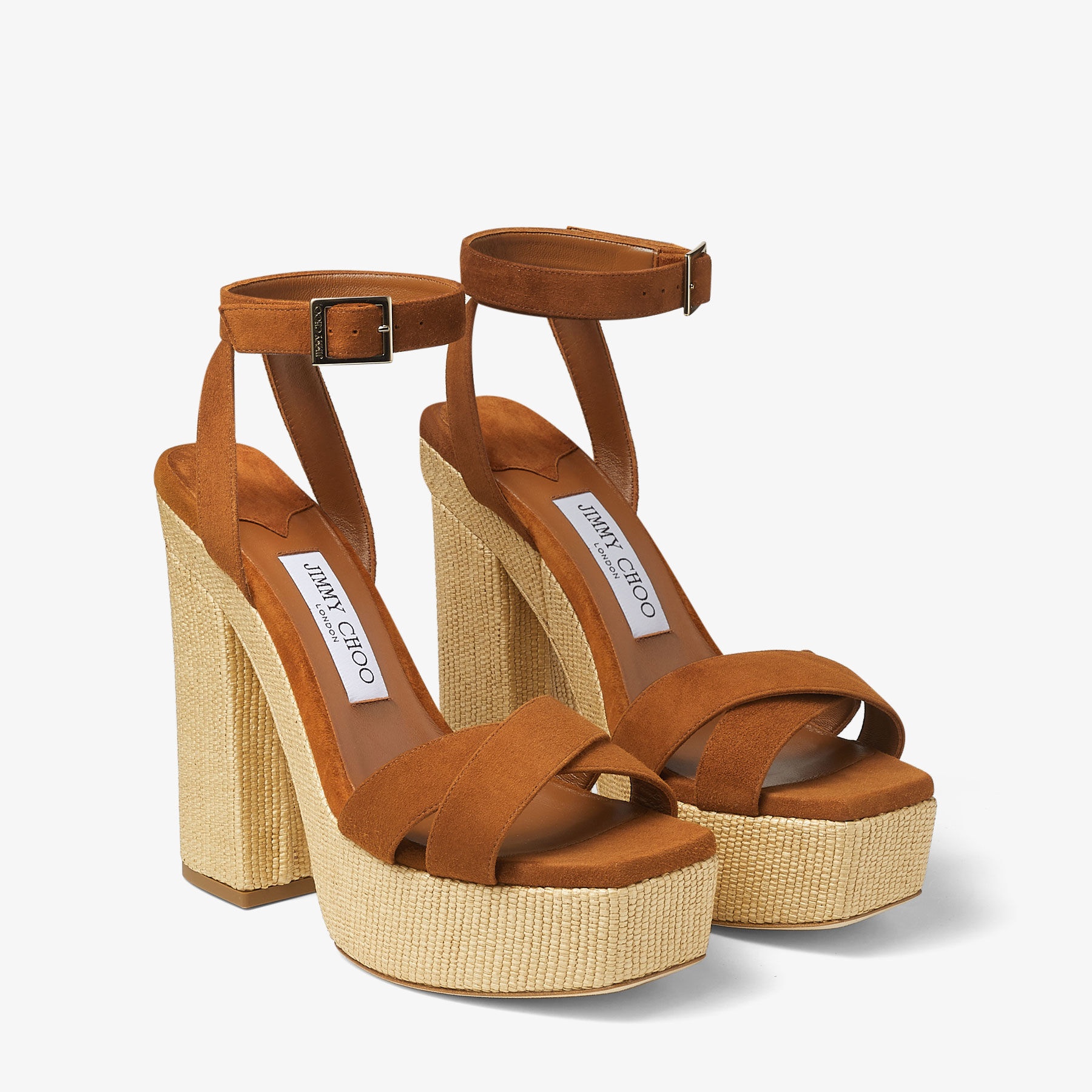 140mm Gaia Satin Sandals