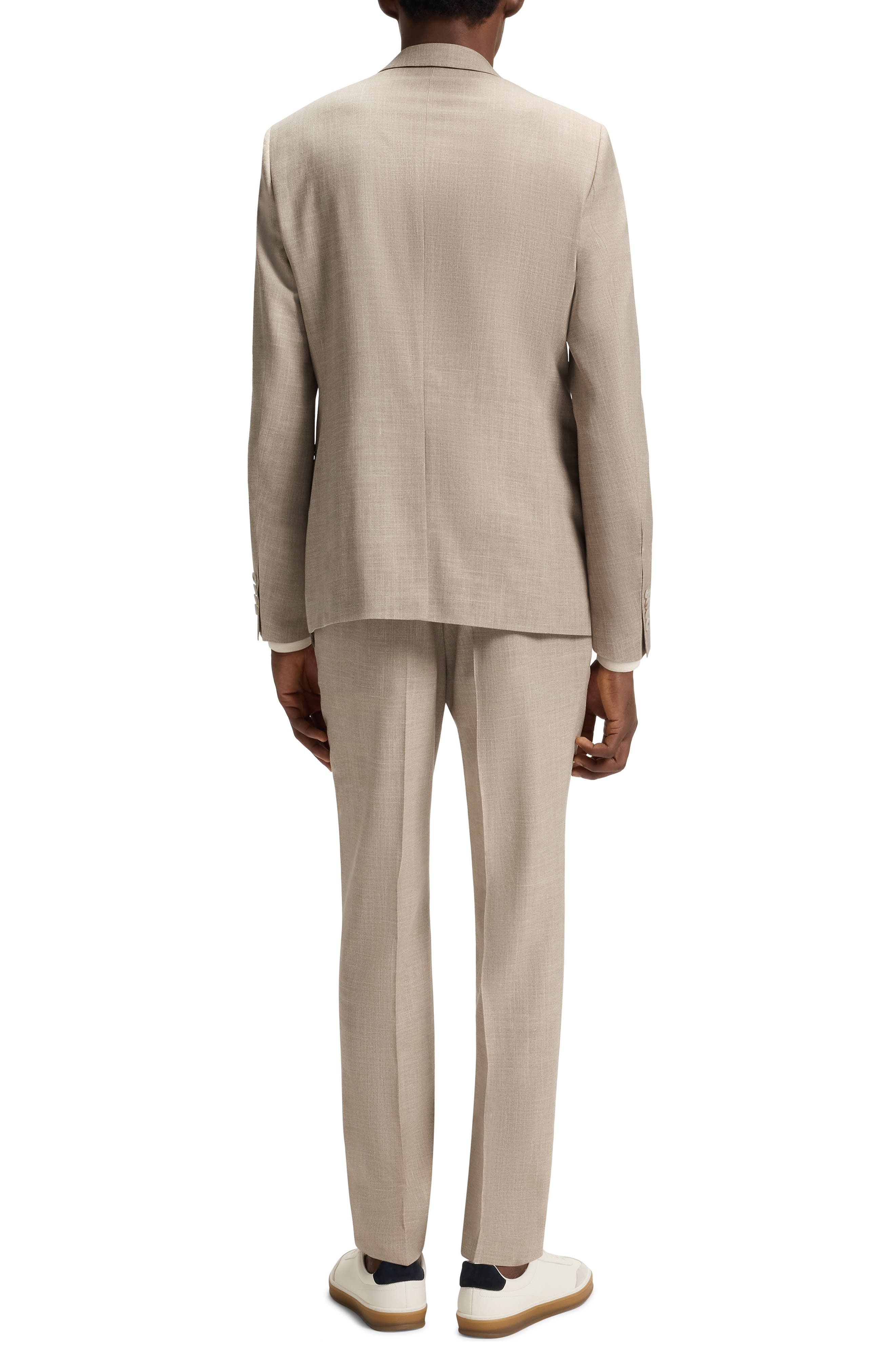 BOSS Tan Mélange Suit in Beige at Nordstrom - 2