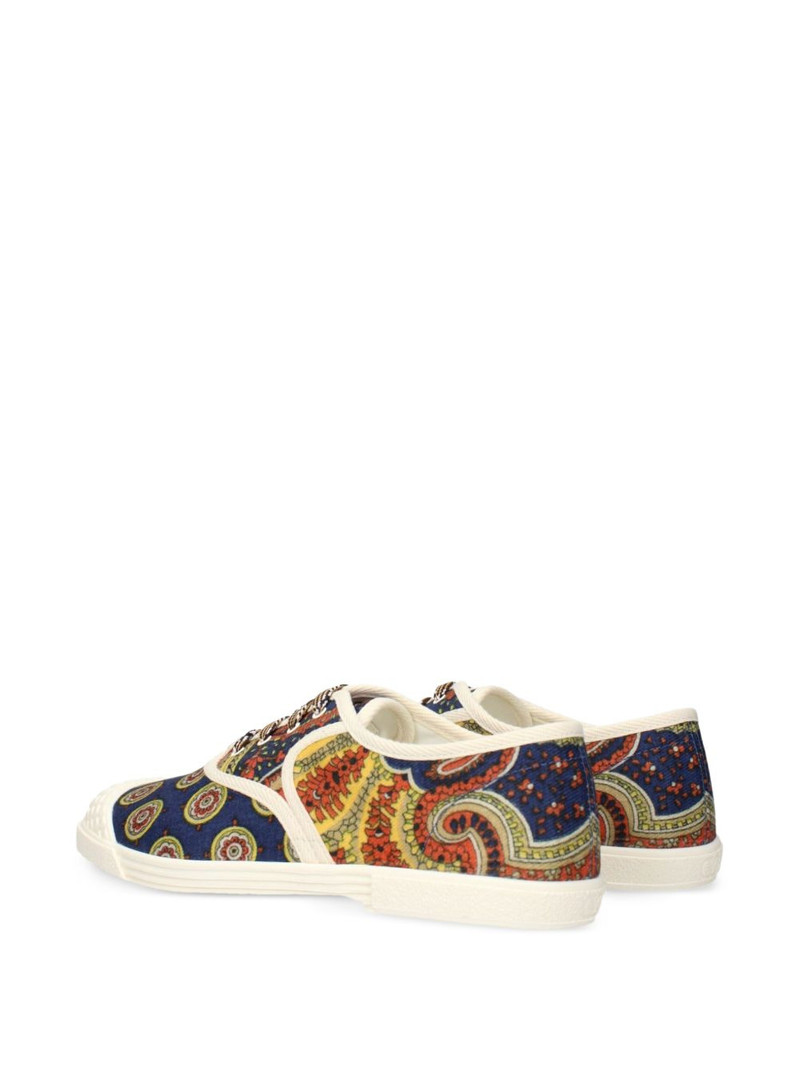 paisley-print sneakers 3