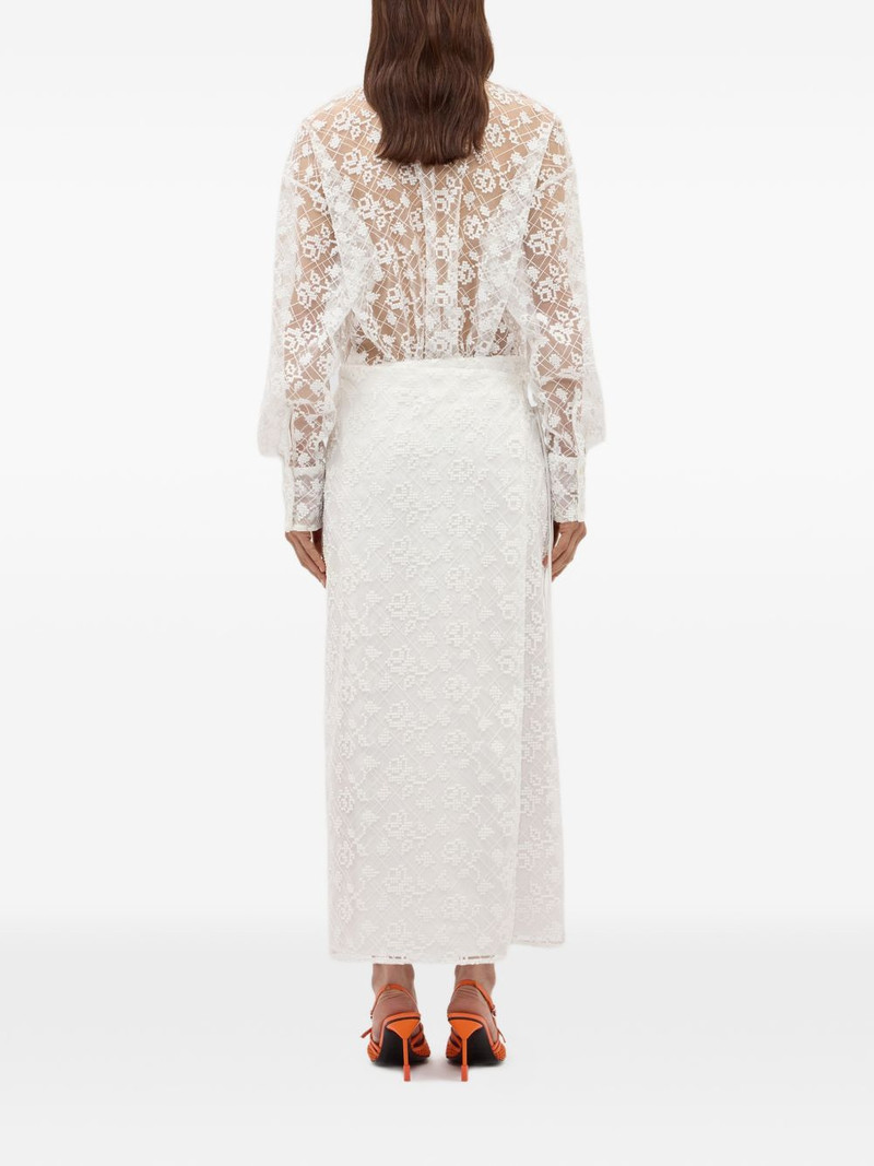 lace tie maxi skirt 4