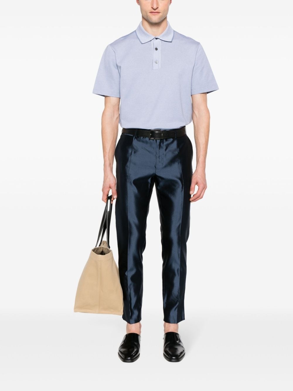 piquÃ© cotton polo shirt - 2