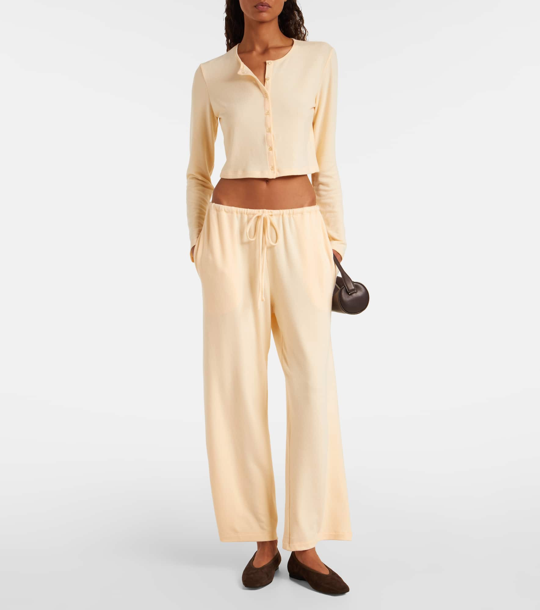 Lauren jersey straight pants - 2
