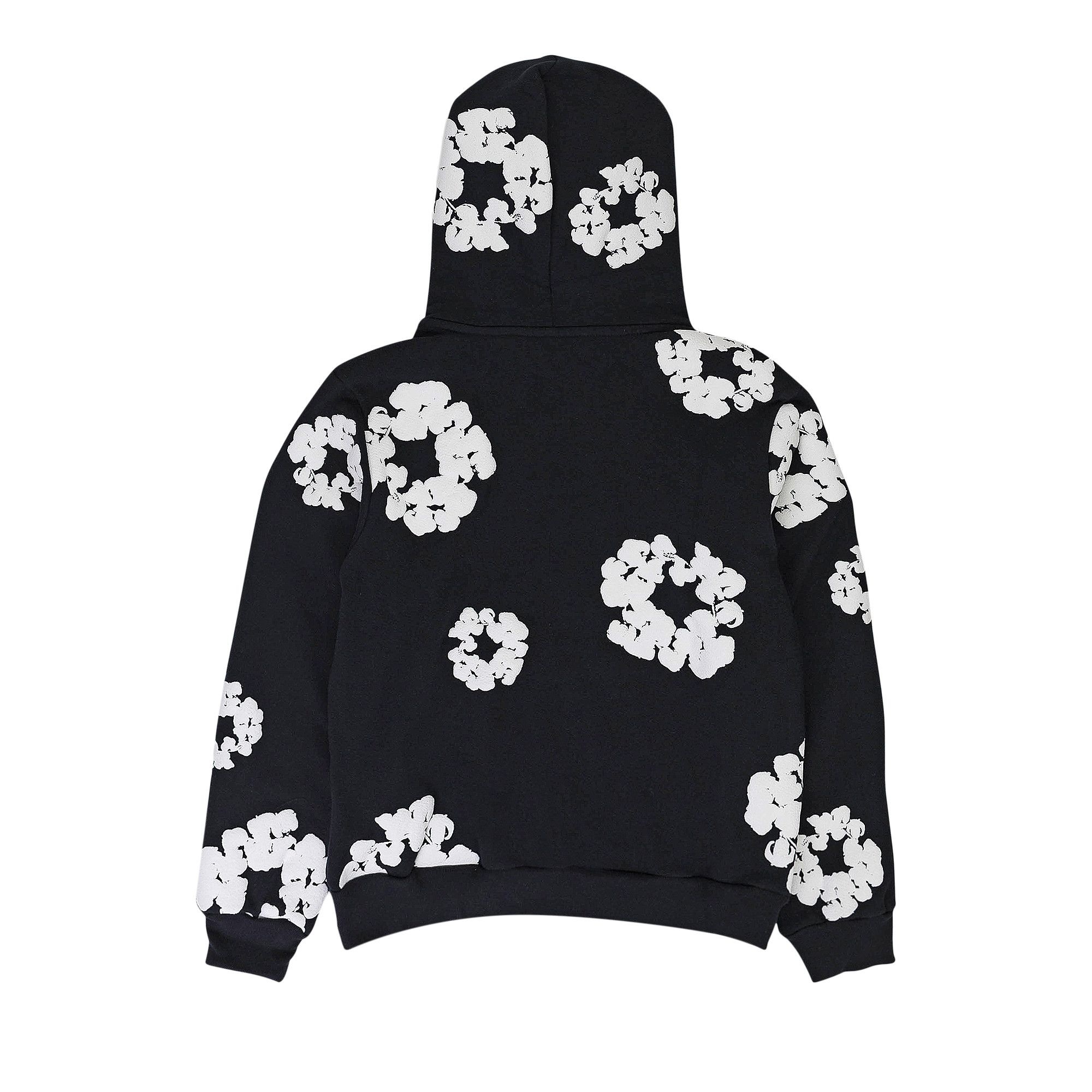 Denim Tears Wreath Hoodie 'Black' - 2
