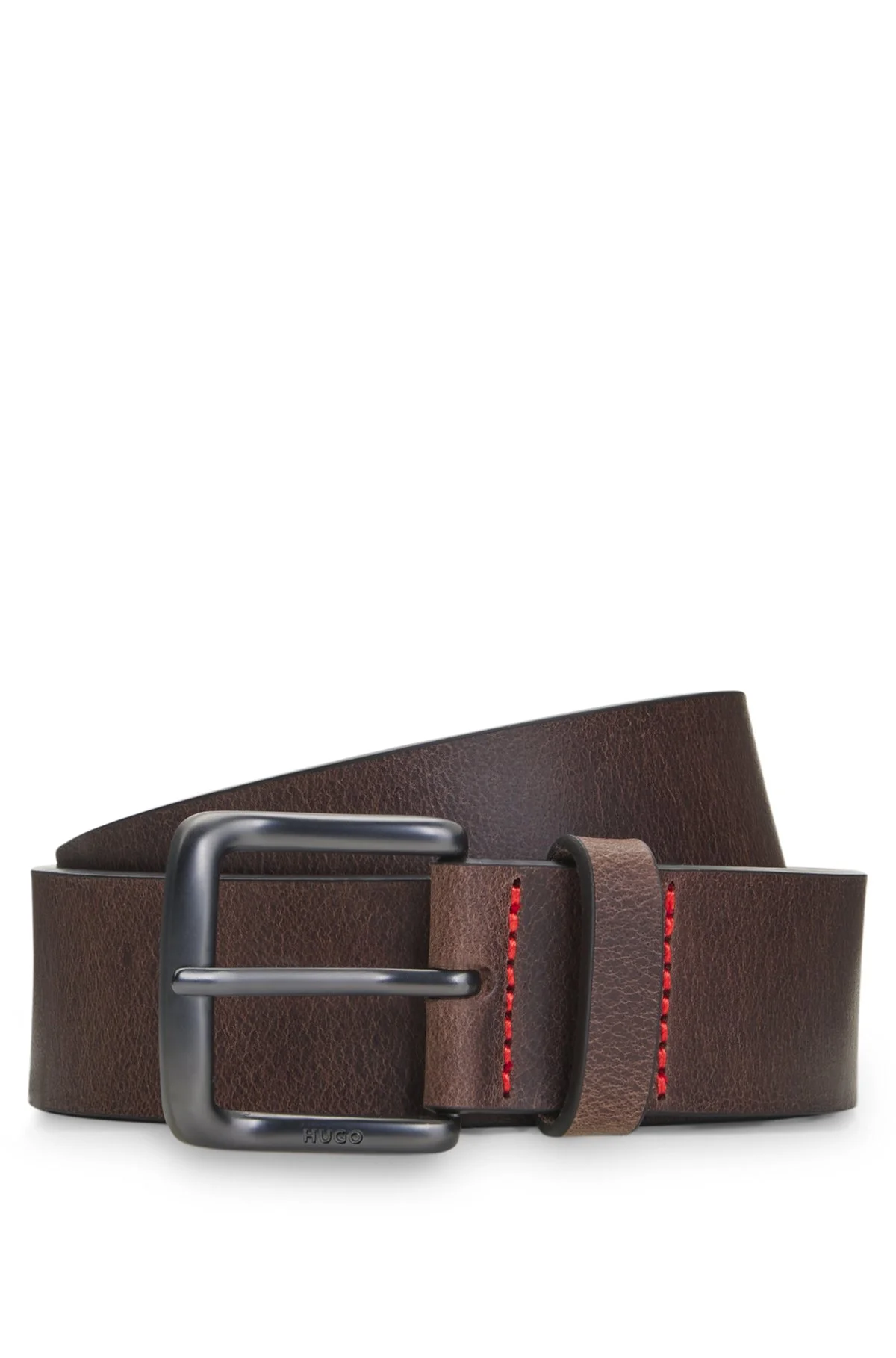 ITALIAN-MADE LEATHER BELT - 1