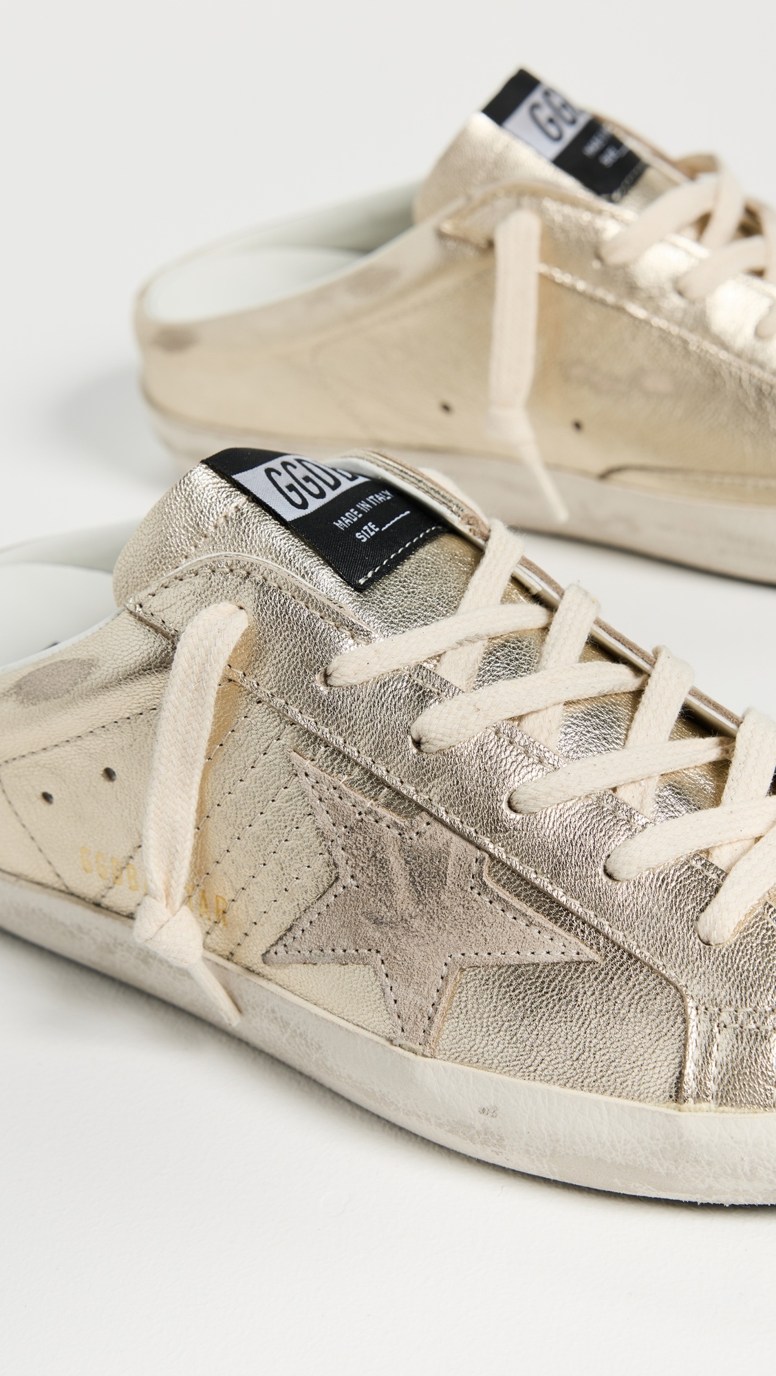 Super-Star Sabot Laminated Sneakers - 5