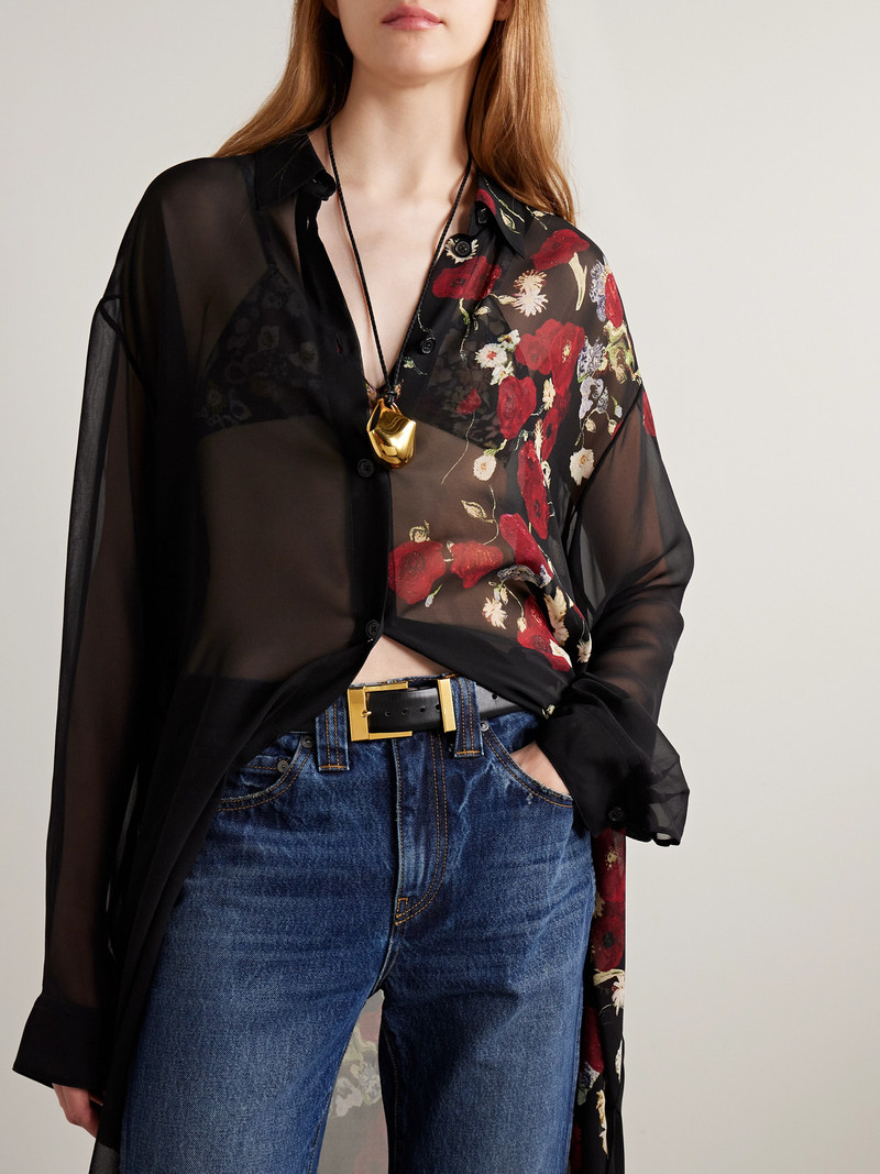 KHAITE Manhattan Leather Belt outlook