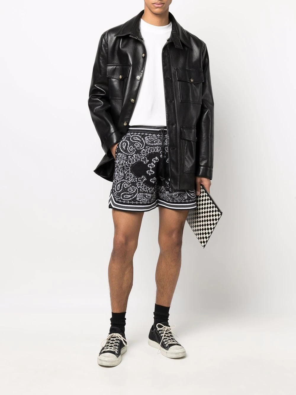 Bandana basketball track shorts - 2