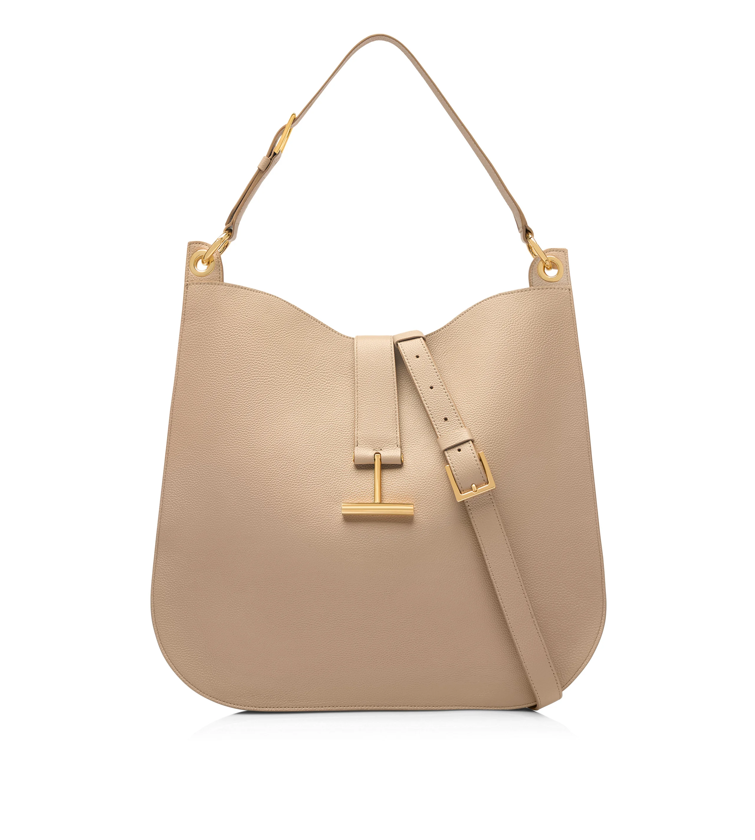 GRAIN LEATHER TARA LARGE CROSSBODY - 1