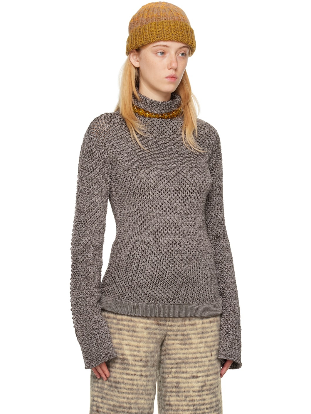 Gray Armour Sweater - 2