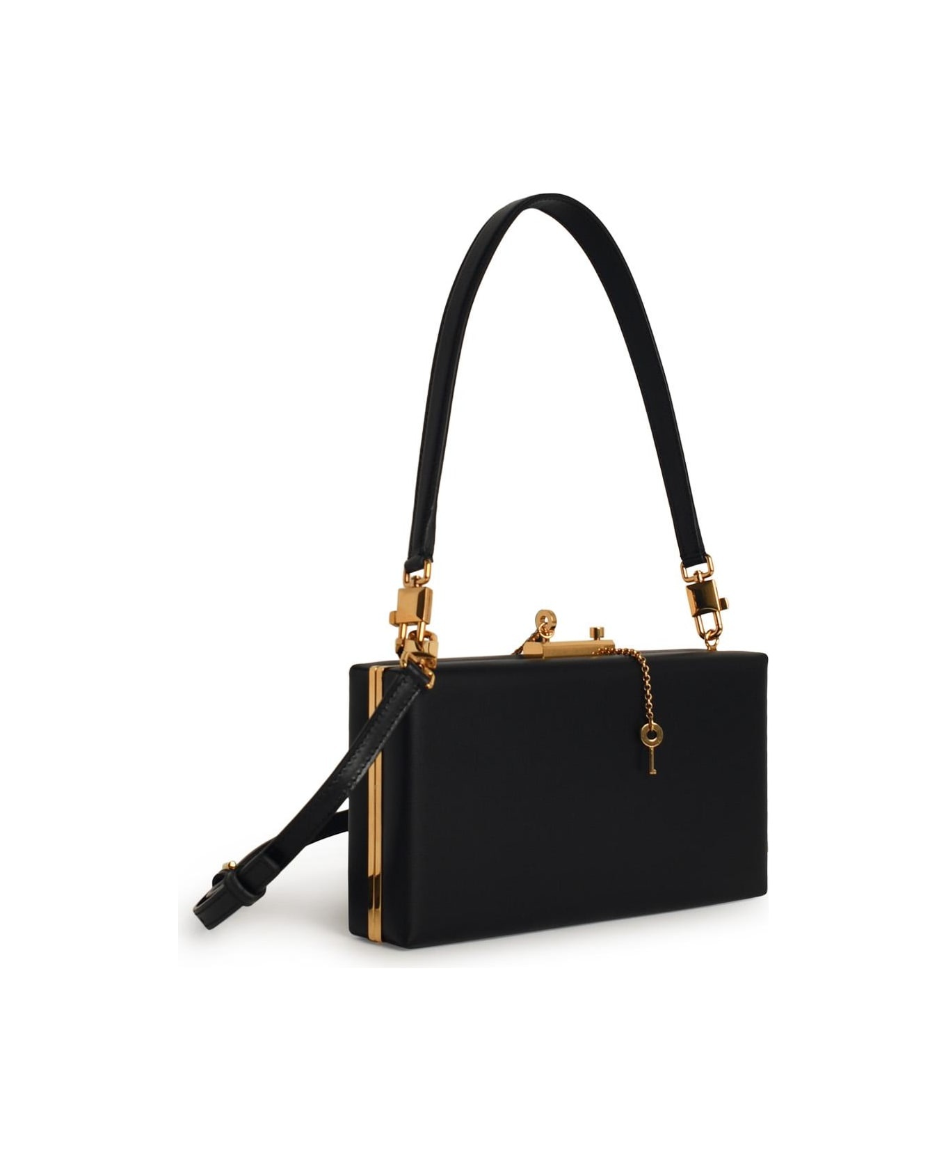 Black Leather Bag - 2