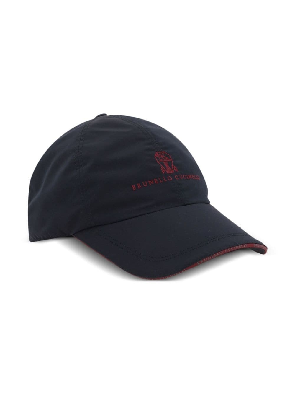 logo-embroidered cap - 2