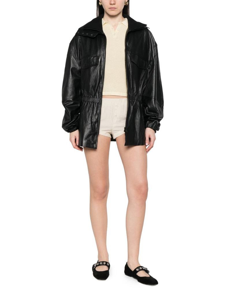 OPEN YY Tab logo-patch mini shorts outlook