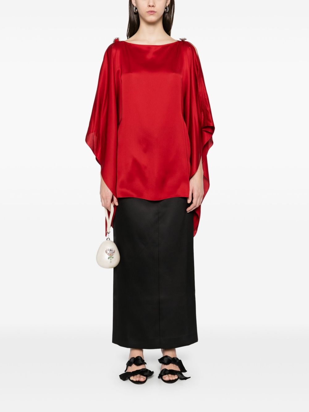 silk blouse - 2