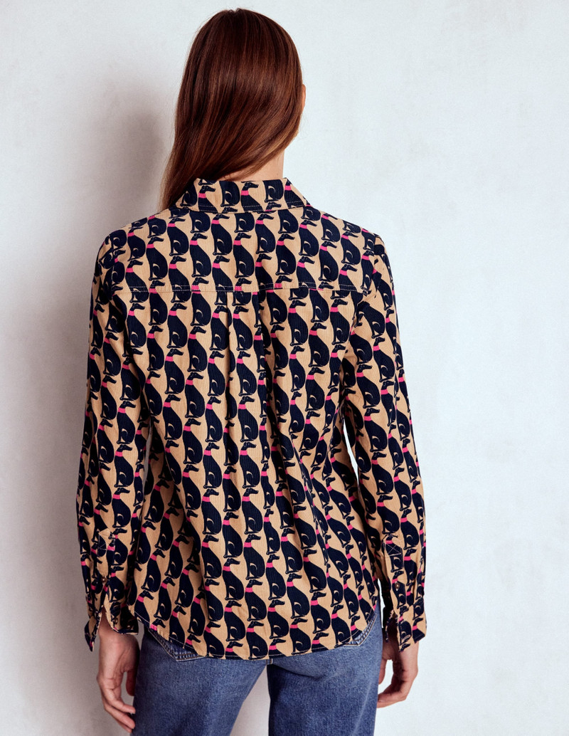 Sienna Cord Shirt-Safari, Cosy Greyhound 6