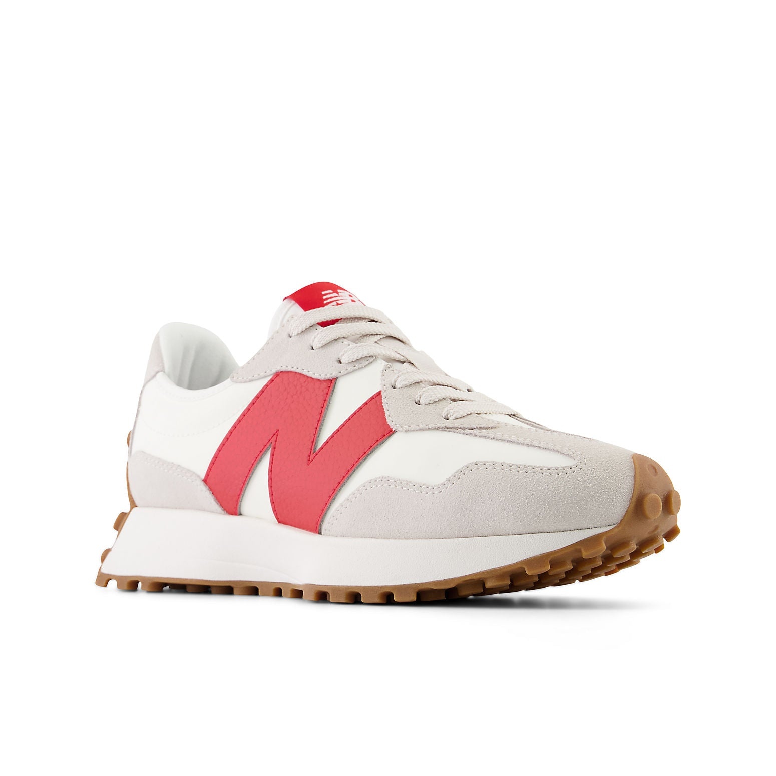 (WMNS) New Balance 327 'Moonbeam True Red ' WS327GC - 3