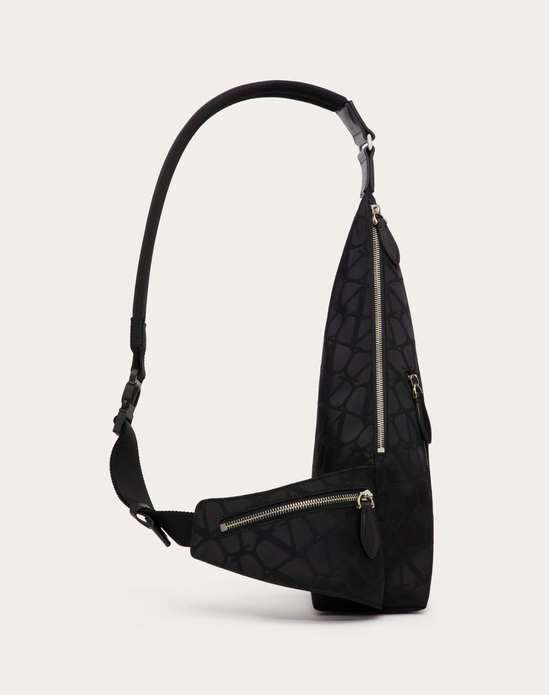 TOILE ICONOGRAPHE CROSSBODY BACKPACK IN TECHNICAL FABRIC 4