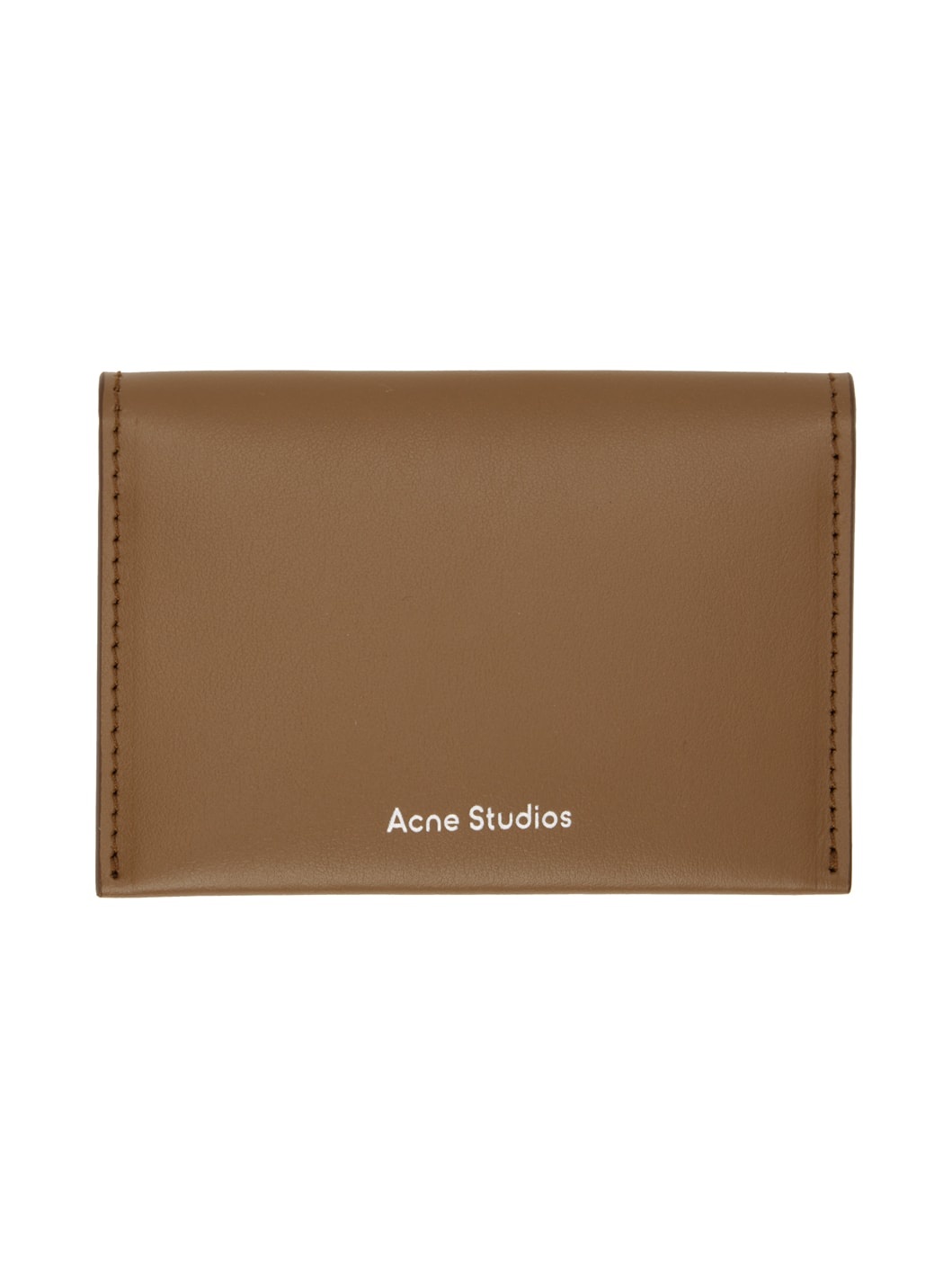 Brown Leather Card Holder - 1