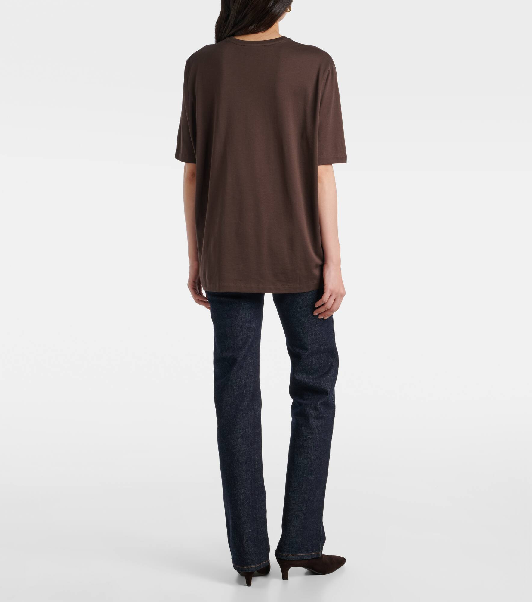 Harper cotton jersey T-shirt - 3