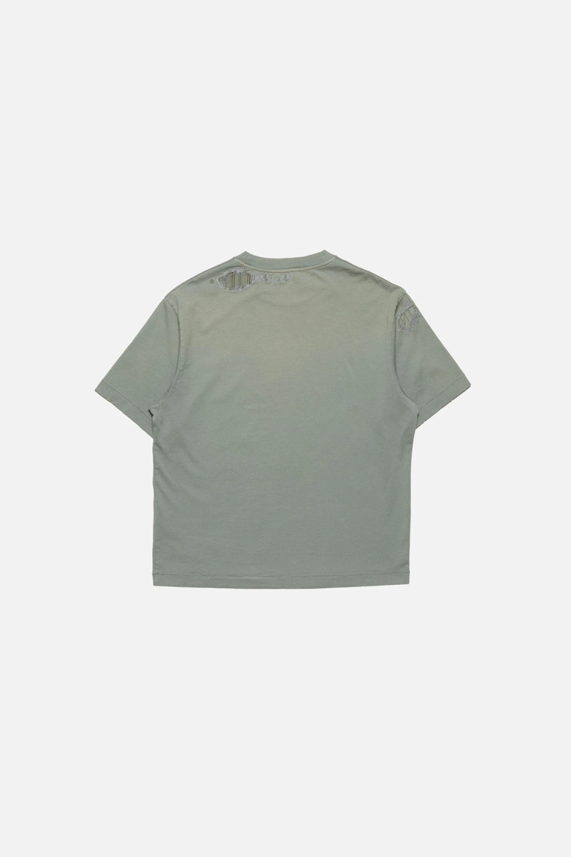 Mended logo t-shirt - Slate grey 7