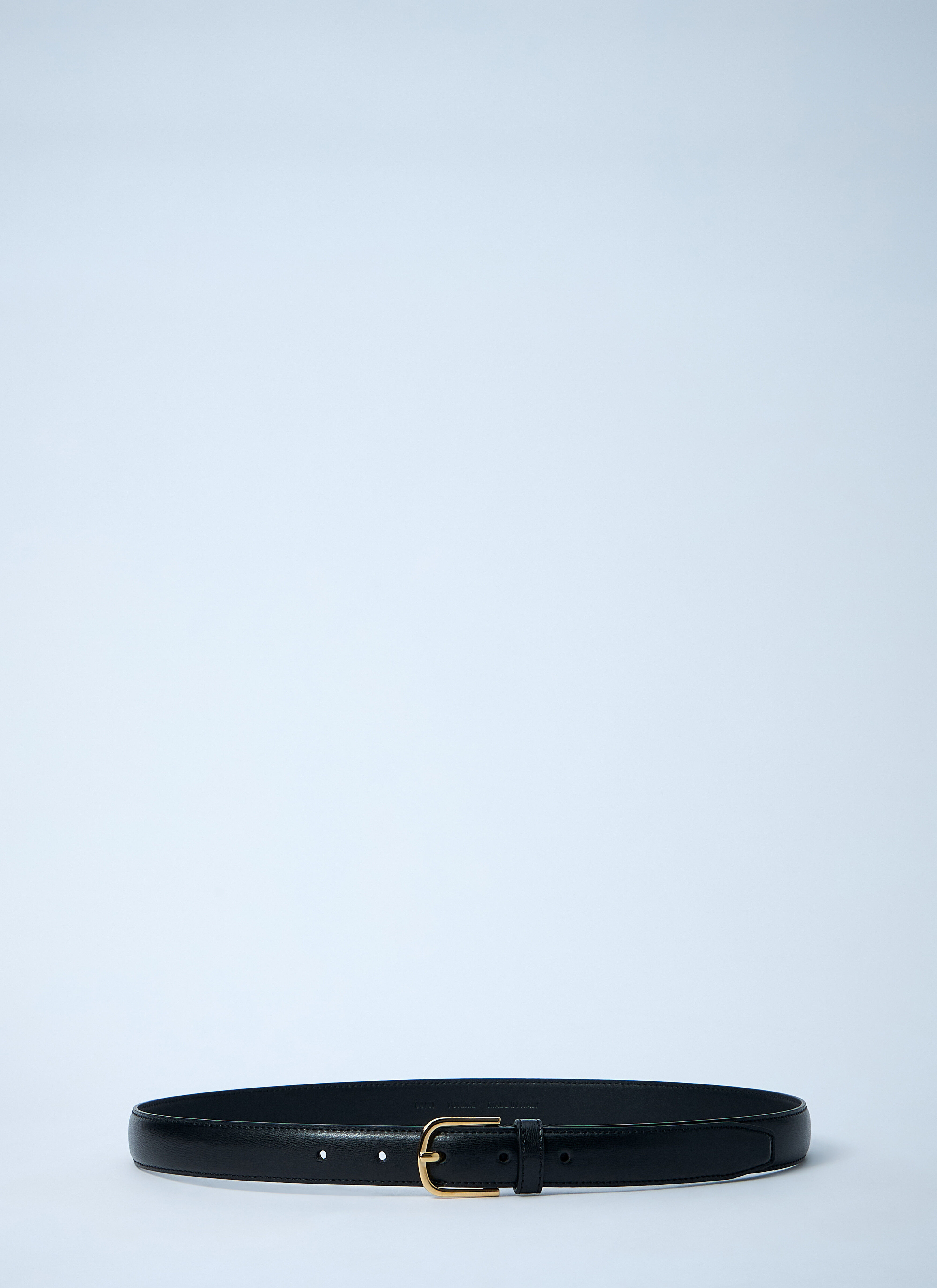 Slim Leather Belt - 3