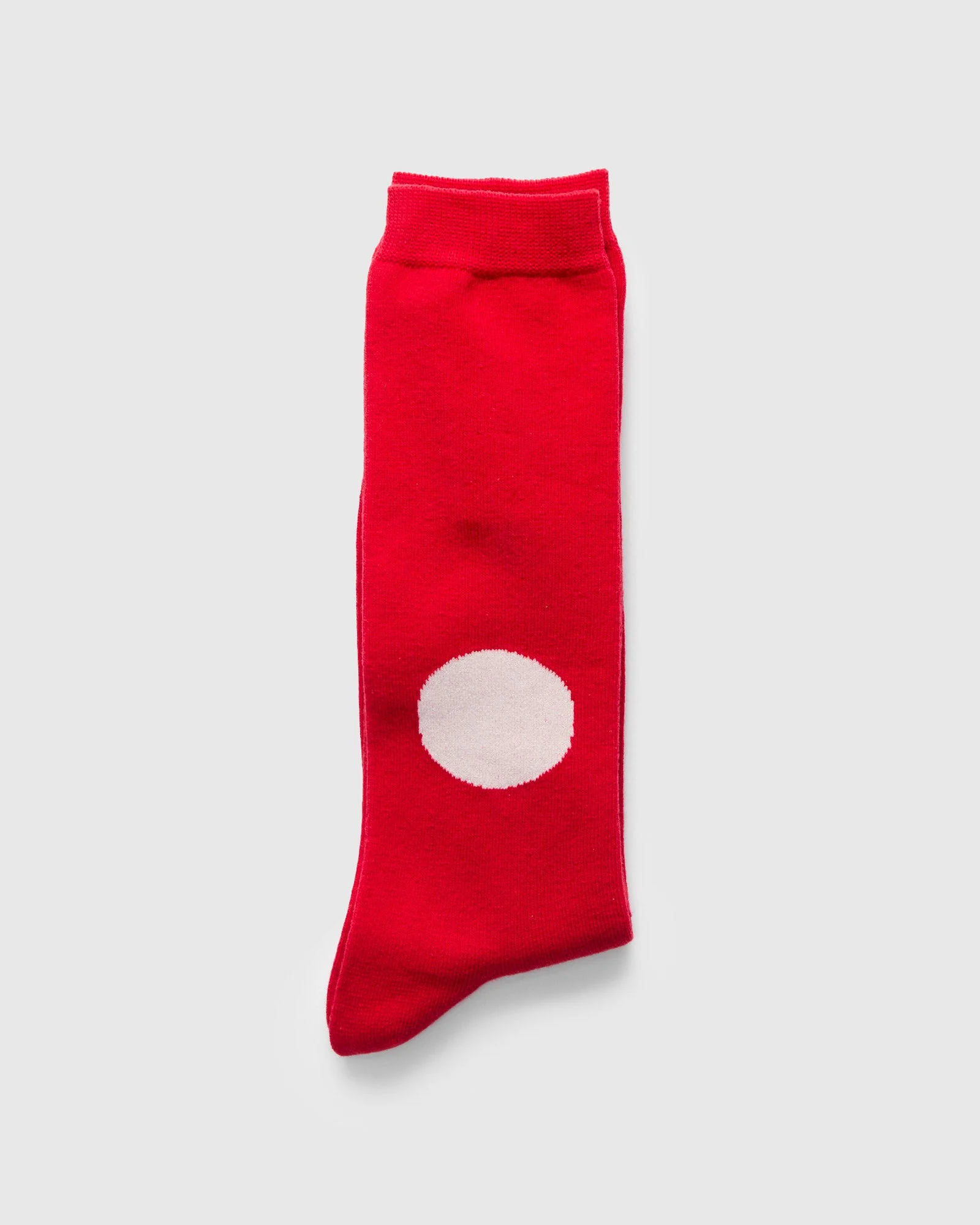 Japanese Flag Socks in Red - 1