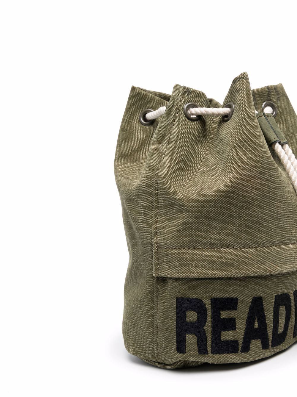 logo print sack bag - 3