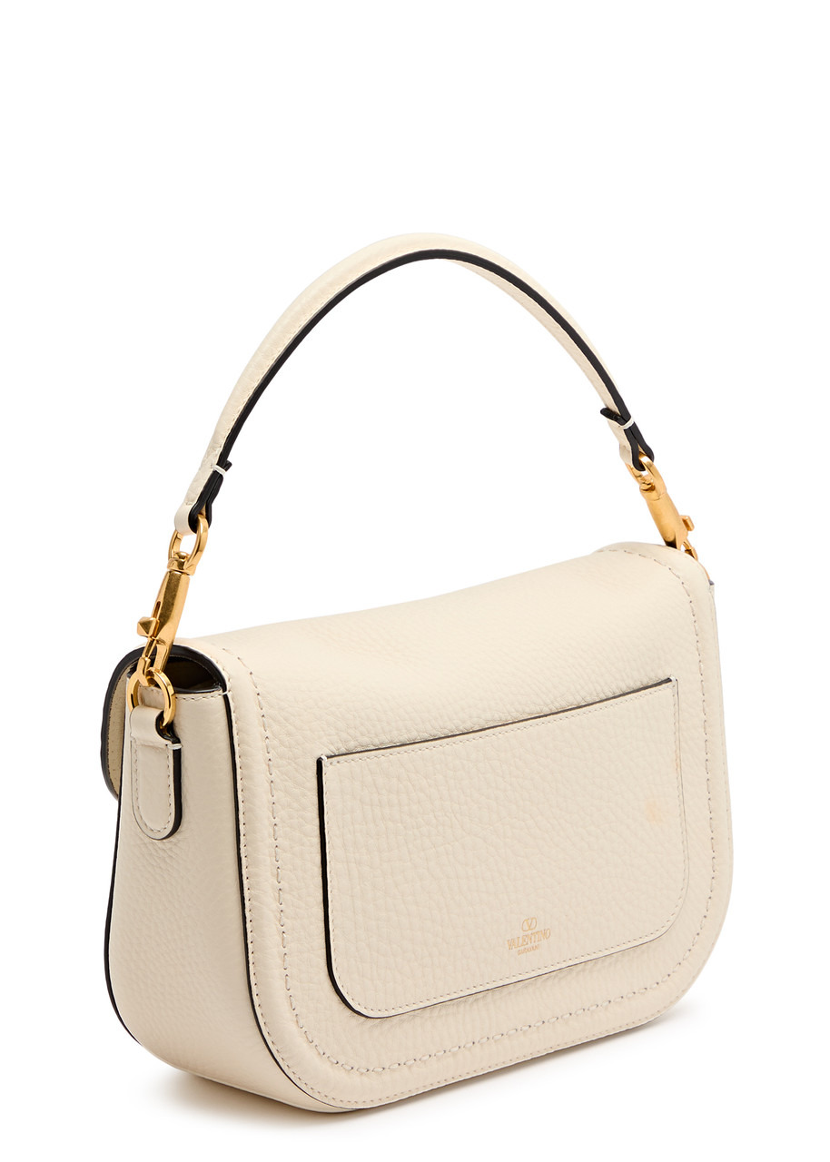 Valentino Garavani Alltime VLogo Grained Leather Shoulder bag - 2