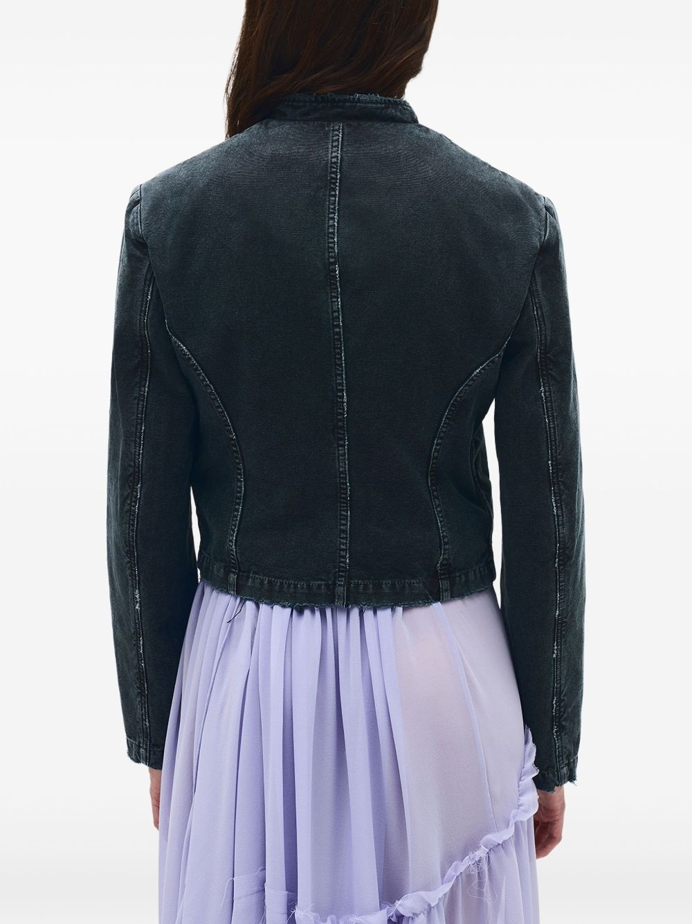 cropped jacket - 4